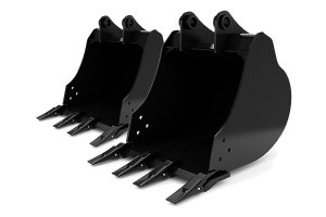 Ковш в сборе для JCB 3CX / 4CX L=400 (Ø44,5) V=0,09 куб.м. 980/89990