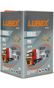 Масло моторное LUBEX ROBUS PRO 15W-40, 20л L019-0773-0018
